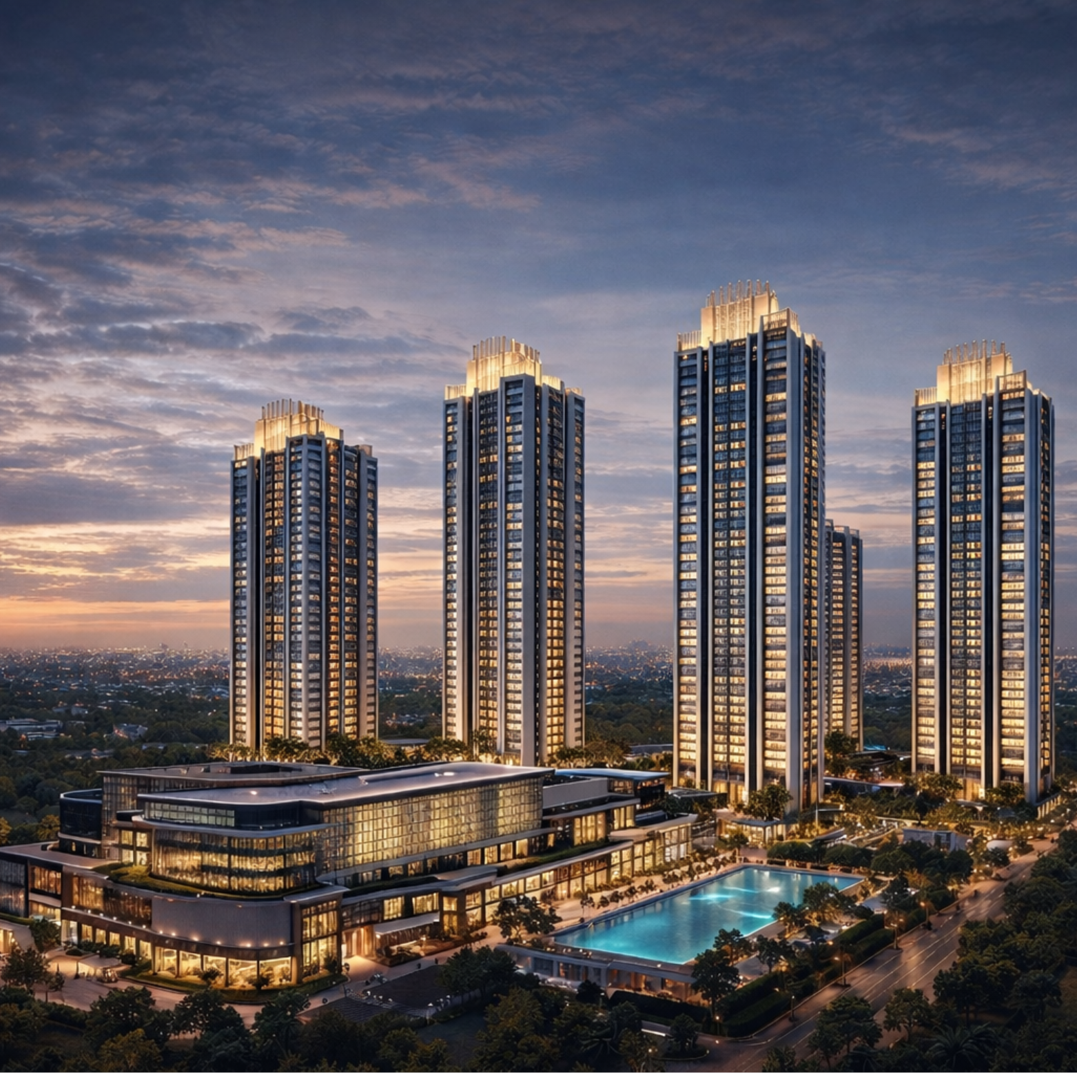 Luxury skyline